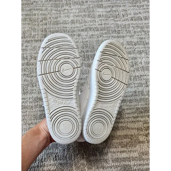 Nike Court Borough Low Recraft sneakers shoes white size 4 youth - Picture 9 of 9